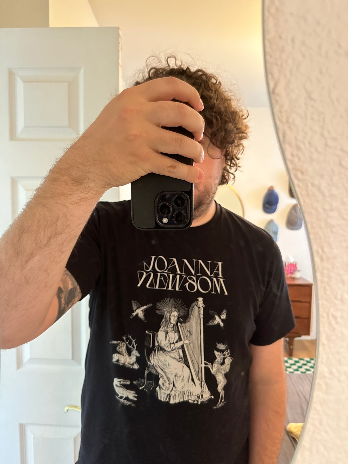 Joanna Newsom t-shirt (black)