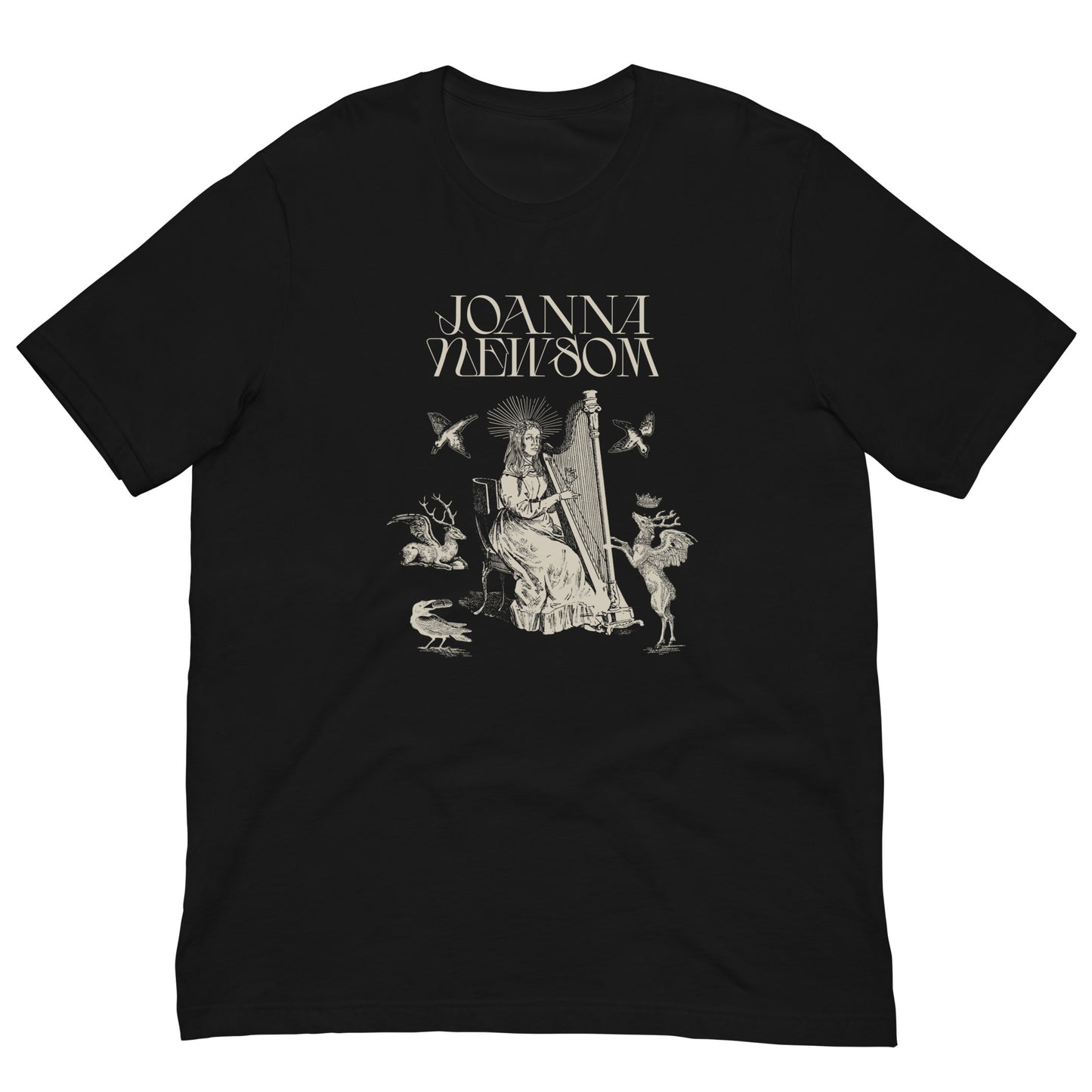 Joanna Newsom t-shirt (black)